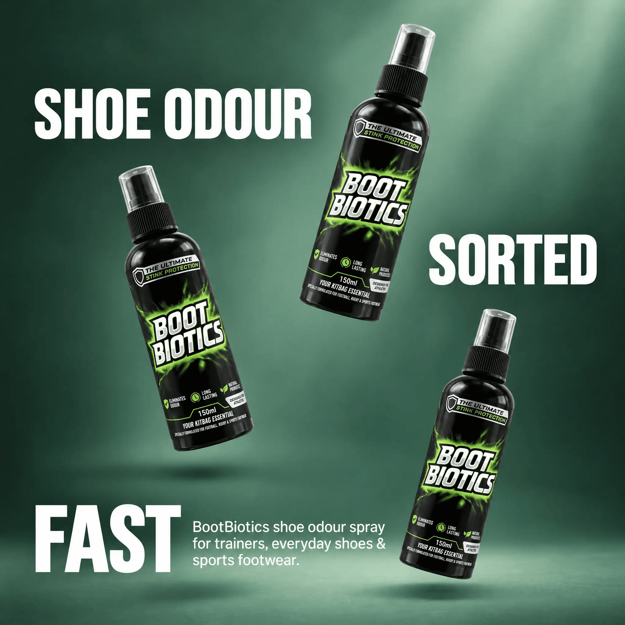 BootBiotics Sports Shoe Deodoriser — view 2